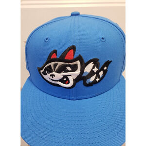 Rocket City Trash Pandas New Era 59FIFTY Home Royal Fitted Hat 7 1/4